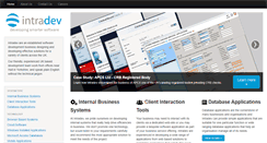 Desktop Screenshot of intradev.co.uk